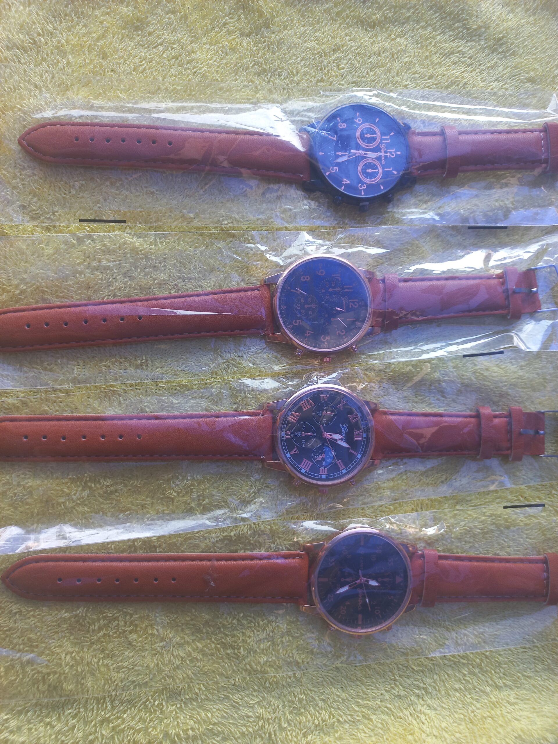 Relojes de cuero sintetico